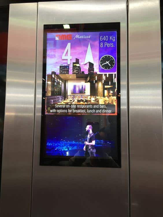 Elevator Screens in Qatar