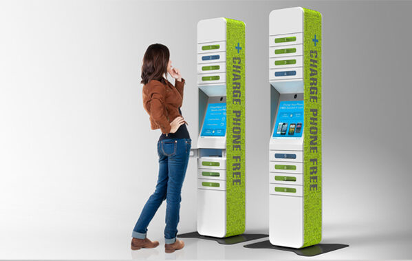 Cell Phone Charging Station Kiosks