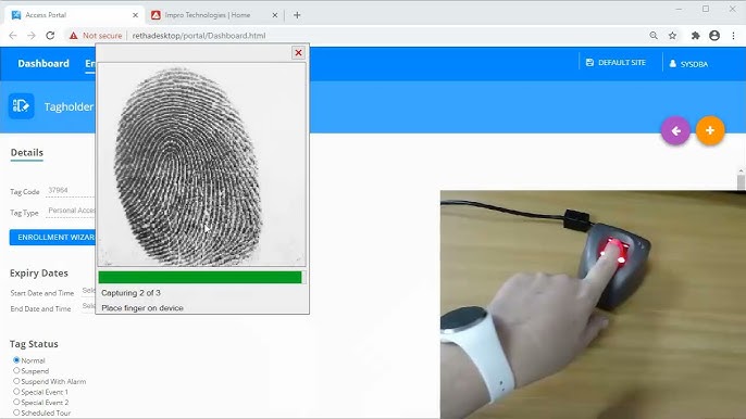 Idemia Morpho MSO 1350 Fingerprint Reader in Qatar