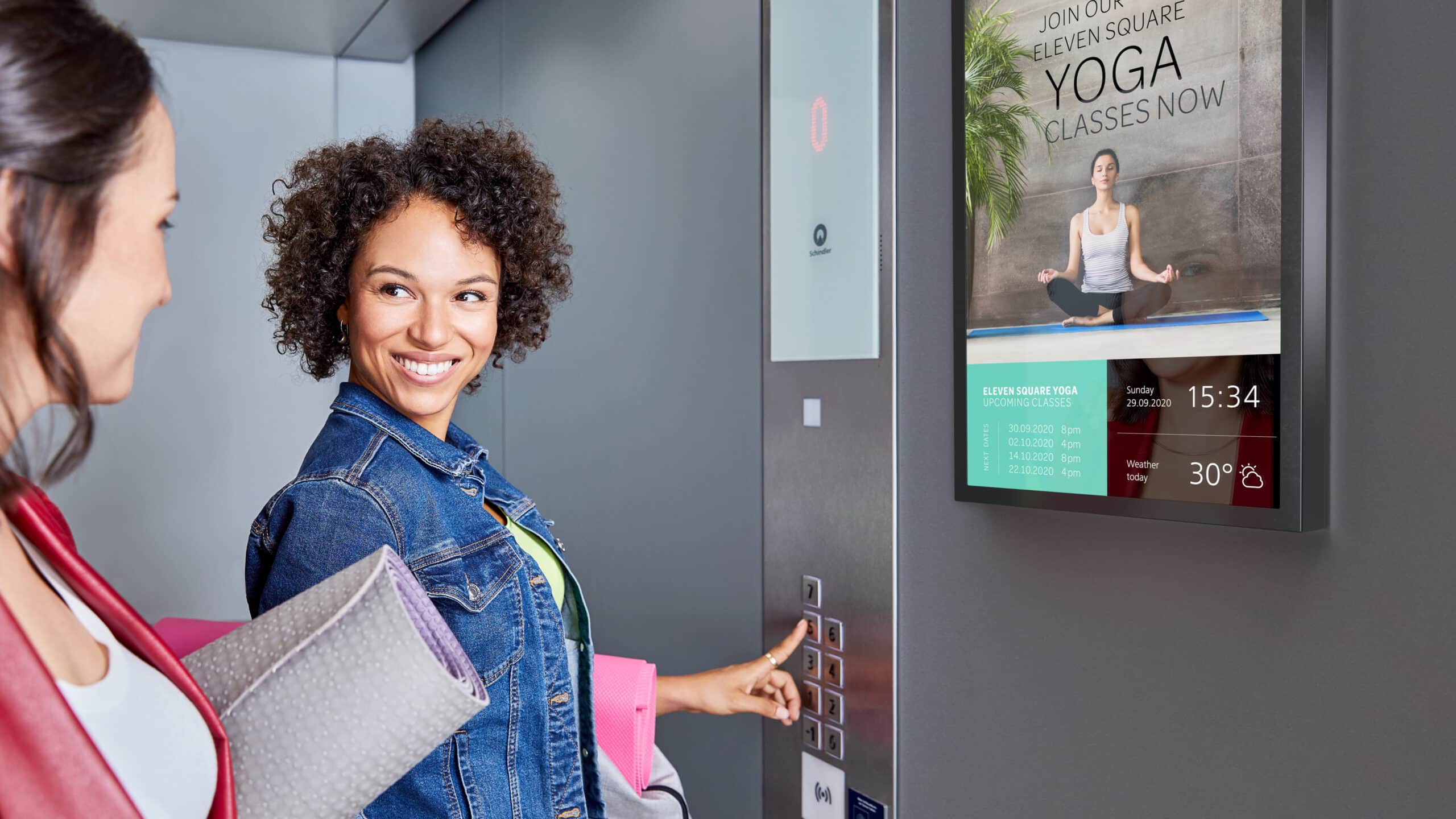 Elevator Screens