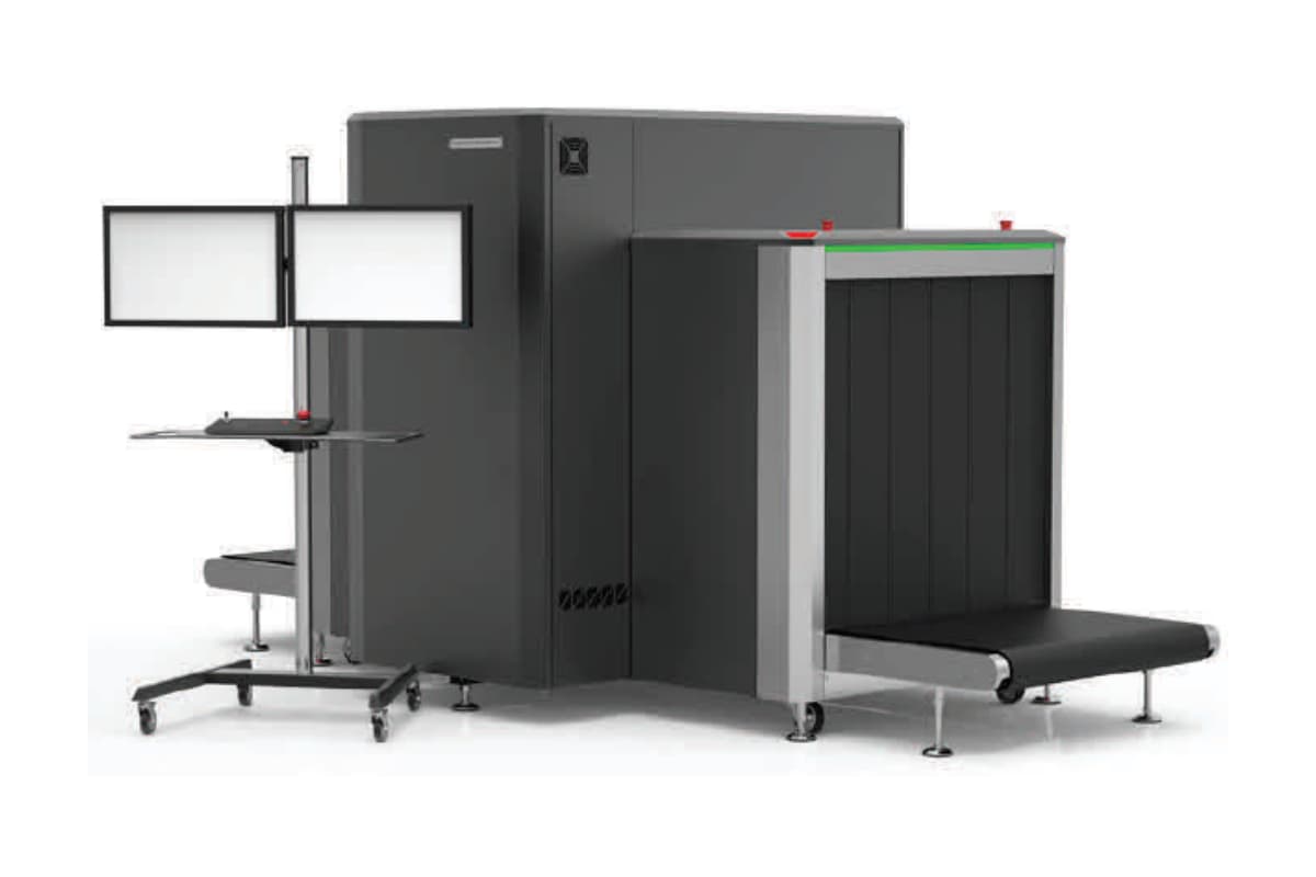 
X-ray baggage scanner