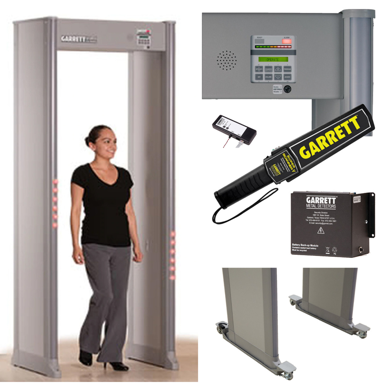 Garrett Walk-Through Metal Detectors