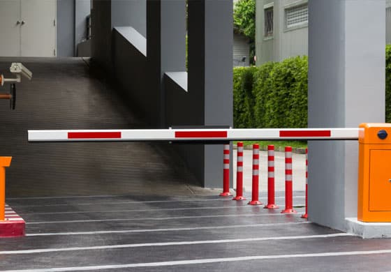 Automatic boom gate barriers in Qatar