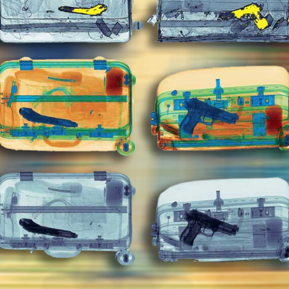 X-Ray Baggage Scanner for Airport