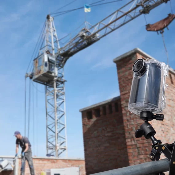 Time-Lapse Camera for Building Site
