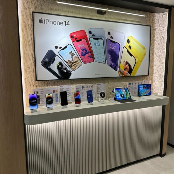 Anti‑Theft Tablet Countertop Kiosk